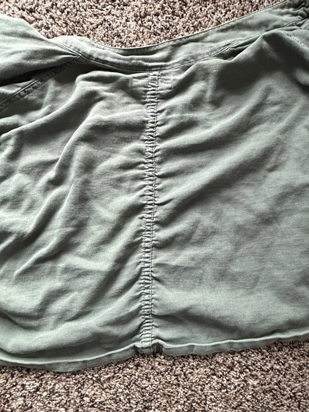 THE GREAT. Military Green Button-Front Jacket - Picture 6 of 6
